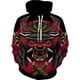 thumbnail image 2 of Nueva sudadera con capucha de anime 3D de moda para hombre y mujer, sudadera de samurái japonesa, jersey negro de otoño y primavera, ropa para hombre, 2 of 5