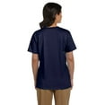 thumbnail image 3 of Hanes Ladies' 5.2 oz. Tagless V-Neck T-Shirt - 5780, 3 of 4