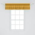thumbnail image 2 of Ambesonne Kente Pattern Window Valance, Folk Zigzag Tile, 54" X 12", Multicolor, 2 of 3