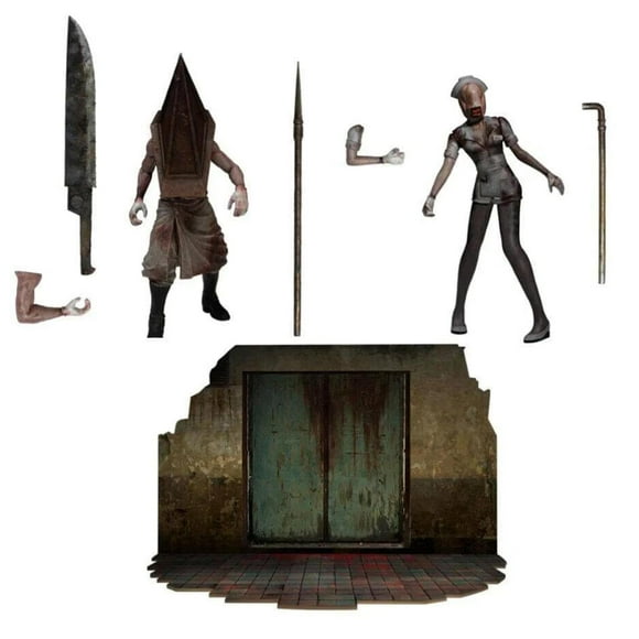 Set de figuras Mezco Toyz Silent Hill 2 5 Points Deluxe