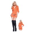 thumbnail image 1 of Busted Prisoner Romper Adult Costume X-Large, 1 of 1