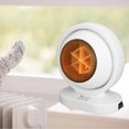 thumbnail image 3 of Space Heater, PTC Fast Heating Desktop Electric Heater with Overheating & Tip Over , Quiet Portable Heater High Power Personal Heater for Indoor Use, Home, Office, 3 of 8