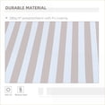 thumbnail image 4 of Retractable Patio Awning 10' x 8', Manual Crank UV Water Resistant for Deck Balcony Yard | Beige | Aluminum, 4 of 8