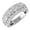 10K White Gold, variant on FINE JEWELRY 925 Sterling Silver Lab Grown Diamond Wedding Band Ring (3 cttw, D-F Color, VS1 Clarity) Size 5.5