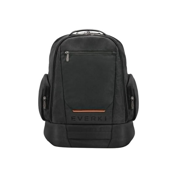 Everki EKP117B 18.4 in. Contemn Pro 117 Laptop Backpack, Black - Water Resistant