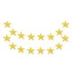 thumbnail image 1 of Injueey Bandera de decoración dorada de 13 pies para colgar pancarta personalizada fiesta de cumpleaños Kits de decoración para fiestas Estrella de oro 13 pies, 1 of 6