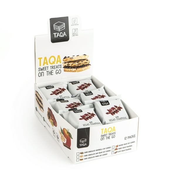 Taqa Biscuits à l'Avoine - Date Maamoul (Boîte de 12)