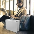 thumbnail image 3 of HLONK Large Hard Case Box Aluminium Professional Carrying Aluminum Travel, 3 of 8