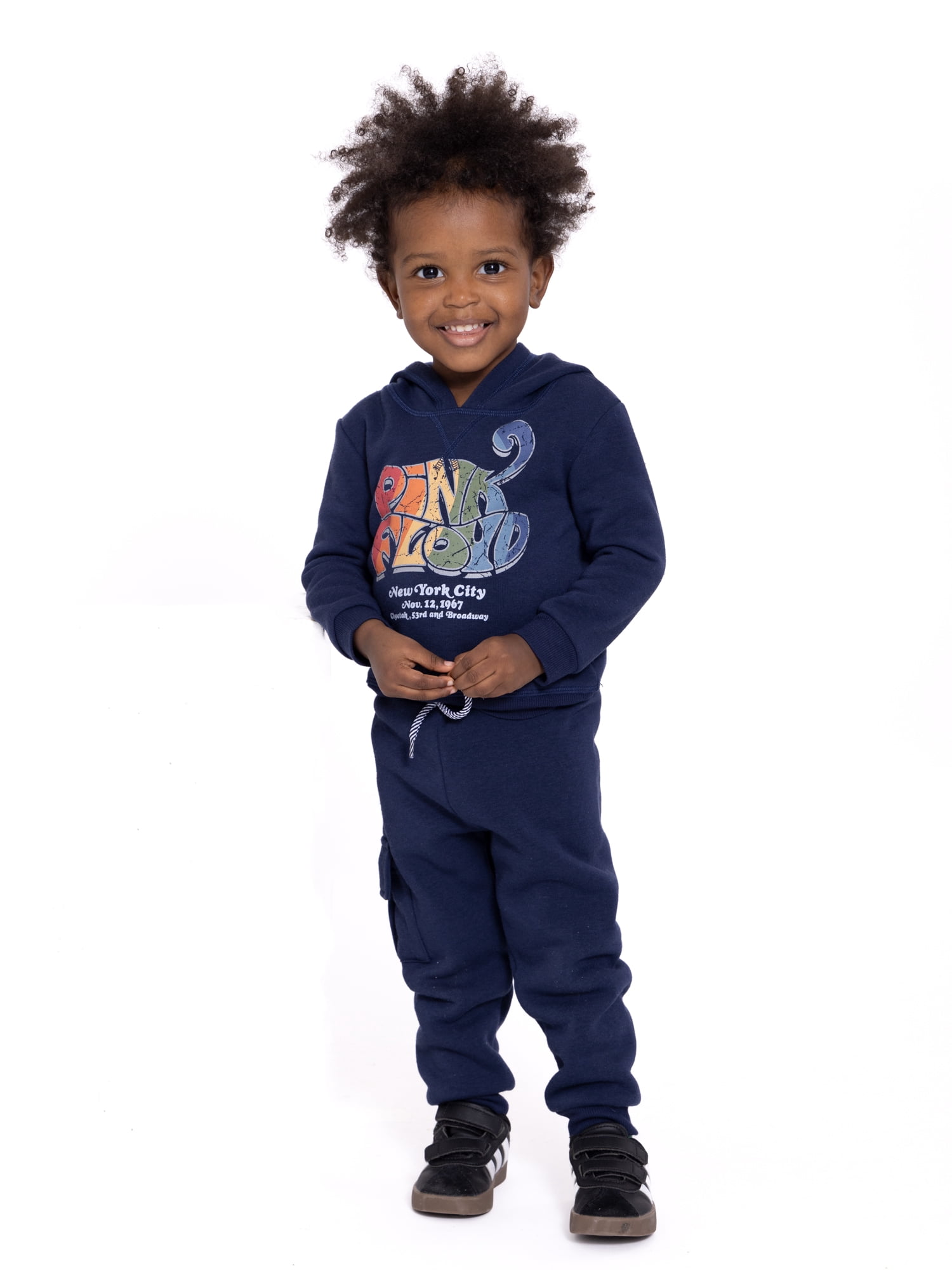 Pink Floyd Toddler Boy Hoodie and Joggers Set, Sizes 12M-5T