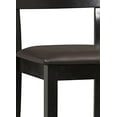 thumbnail image 2 of Linon Torino Wood Contemporary 25" Counter Stool in Black, 2 of 2