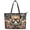 Butterfly Mushroom, variant on POLERO Christmas Snowman Shoulder Bag, PU Leather Handbag for Daily Use, Waterproof Zippered Saddle Handbag