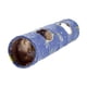 thumbnail image 2 of Túnel para gatos,Alfombra de franela para túnel de gato,juguete para gatitos,tubo de juego,Juguetes para gatos en el interior: cama para mascotas,Cueva para esconderse con juguete de tubo, 2 of 7