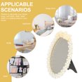 thumbnail image 4 of 1Set Retro Photo Frame Flocking Glass Material Elegant Picture Holder For Wedding Family Photos 11.8X4.9X0.6In, 4 of 9