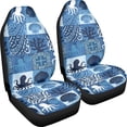 thumbnail image 3 of XYZCANDO Car Seat Cover Stretchy Fabric Car Seat Covers Car Accessories Anti-Slip Non-Slip Auto SUV, Octopus Patchwork, 3 of 10