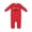 Red, variant on Daddy's Little Firefighter Baby Romper Coveralls