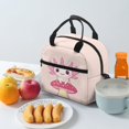 thumbnail image 4 of HUIACONG Insulated Lunch Bag with Cute Axolotl Print, Aluminum Film Material Reusable Insulated Lunch Tote for Outdoor Office and Students, 4 of 10