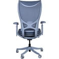 thumbnail image 6 of WESTHOLME High Back Office Chair, Ergonomic Desk Chair with Adjustable Lumbar Support, Tilt Function - Best Office Chairs for Long Hours, Comfortable Desk Chair with Free Footrest - Grey/Gray, 6 of 9