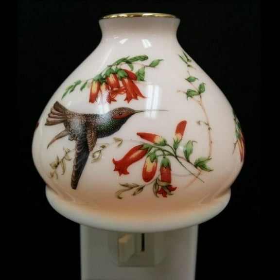 Lily and Hummingbird Night Light