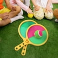 thumbnail image 5 of Paddle Balls Racket Set, Beach Toys Toss and Balls Disc Paddle 2 Paddles and Two Ball Outdoor Games for Kids, Outside Easter, 5 of 9