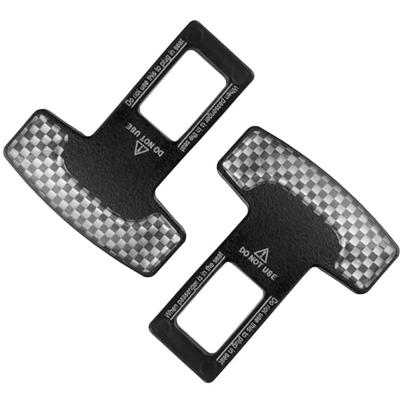 RIONIMA 2 Pack Universal Fit Car Seat Belt Buckle Clips