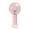 Pink-11, variant on Handheld Fan, Usb Rechargeable, Mute Operation, Desktop and Dormitory Use, Portable for Outdoor Travel and Office, High Wind Power, Pink Plastic, by FAJHHA