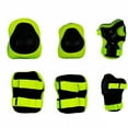 thumbnail image 1 of Bangcool Ensemble de 6 Pcs d'Équipement de Protection pour Enfants Protège-Poignet Genouillère Coudière pour Planche à Roulettes, 1 of 3