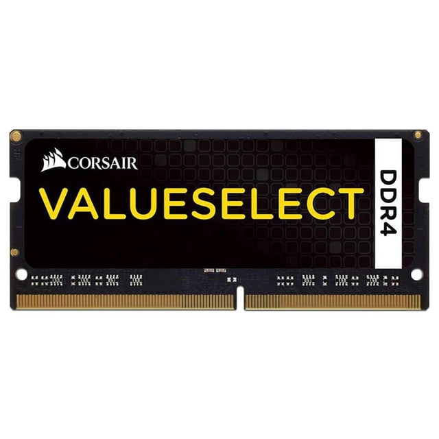Memoria SODIMM Corsair DDR4 PC4-17000 2133MHz CL15, 8 GB. Corsair CMSO8GX4M1A2133C15