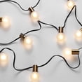 thumbnail image 2 of SAFAVIEH Farrynn 10-Light G40 Black Metal Outdoor String Light, 2 of 7