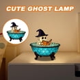 thumbnail image 4 of Toystoory Iluminación peculiar Linda decoración de Halloween Fantasmas Lámpara de libro de lectura Decoración de baño de Halloween Fantasmas Iluminación y accesorios, 4 of 6