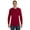 Cardinal, variant on Adult Unisex 5.6 Oz. Dri-Power Active Long-Sleeve T-Shirt