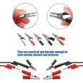 thumbnail image 3 of 60pcs Metal Alligator Clips Electrical Test Clips Alligator Clips With Screw, 3 of 3