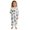 AB310 White, variant on Bainana Christmas Unisex Kids Pajamas Cartoon Print Long Sleeve T-Shirt Pants Loungewear Boys And Girls Relaxed Fit Clothes Set, Size 2-3 Years
