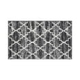 thumbnail image 4 of Better Trends 24" x 40" Rectangle Bathroom Rug, 100% Cotton, Soft, Water Absorbent, Non-Slip Bath Mat, Machine Washable, Rugs for Bathroom, Vanity, Shower, Tub – Savio Collection - Gray, 4 of 5