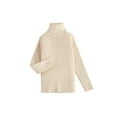 thumbnail image 2 of xiaxaixu Pull à Manches Longues Col Haut pour Enfants, Pull Hiver Chaud, 2 of 9