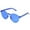 Blue, variant on Sunglasses Womens Trendy Unisex Fashion Candy Colors Round Outdoor Sunglasses Lightweight Design Oval Sunglasses