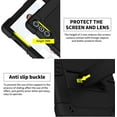 thumbnail image 6 of Hoibon for KADYBE D106 / MEIZE D106 Android 14 Tablet Shockproof Case with Shoulder Strap Kiskctand Kids Friendly Case For VOZIZOV D106 Android 14 / FEONAL 10.1 inch 2024 Tablet - Black, 6 of 7