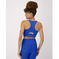 thumbnail image 3 of Hanes Moves Women's Crop Sports Bra, Racerback Deep Royal XL, 3 of 7