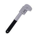 thumbnail image 1 of 9 Inch Multi-function 63mm Large Opening Pipe F Type Right Angle Adjustable Wrench Pliers Adjustable Spanner Plumbing Hand Tool (Black), 1 of 7
