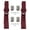 Burgandy, variant on Burgandy Lap Bucket Seat Belt Kit with Bracketry for VW Type 3 Squareback Standard 2 Point - 2 Belts