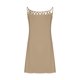thumbnail image 5 of ICHUANYI Clearance Women's Fashion Round Neck Loose Sleeveless Solid Knee-High Dress Long Dress(Khaki, XXL) ICHUANYI WER2023081002830, 5 of 5