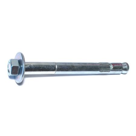 

5/8 x 6 Zinc Plated Steel Hex Nut Sleeve Anchors SAHNS-131 (10 pcs)