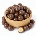 thumbnail image 3 of NY SPICE SHOP Belgian Dark Chocolate Covered Malt Balls - 08 Ounce - Dark Chocolate Malted Milk Balls - Cocoa-Coated Malt Crunch Bites - Dark Chocolate Malt Ball Holiday Snacks, 3 of 7