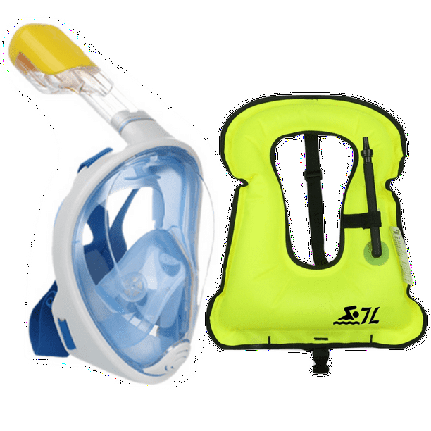 Full Face Snorkel Mask And Vest Set, What Size Bed Frame For A Full Face Snorkel