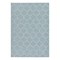 thumbnail image 3 of Unique Loom Outdoor Trellis Collection Area Rug (7' 10" x 11' Rectangle Aquamarine/Gray), 3 of 7