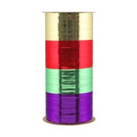 CURLING RIBBON - MULTI, 4 END X 150 FEET