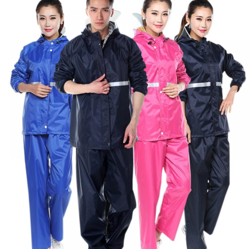 Rain Gear Waterproof Rain Coats Hooded 