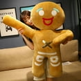 thumbnail image 3 of Soft Gingerbread Man Plush Doll 30cm, Pillows, Children'S Toys, Christmas Gift, 3 of 6