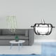 thumbnail image 2 of Elegante vinilo decorativo de pared con hojas y tarro de cristal con forma de calabaza para dulces o . Ideal para el baño, el sofá o el, 2 of 8