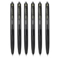 thumbnail image 2 of Pilot Super Grip G Stylo-Bille Rétractable - Encre Noire - Pointe Moyenne 1,0 mm - Lot de 6, 2 of 4