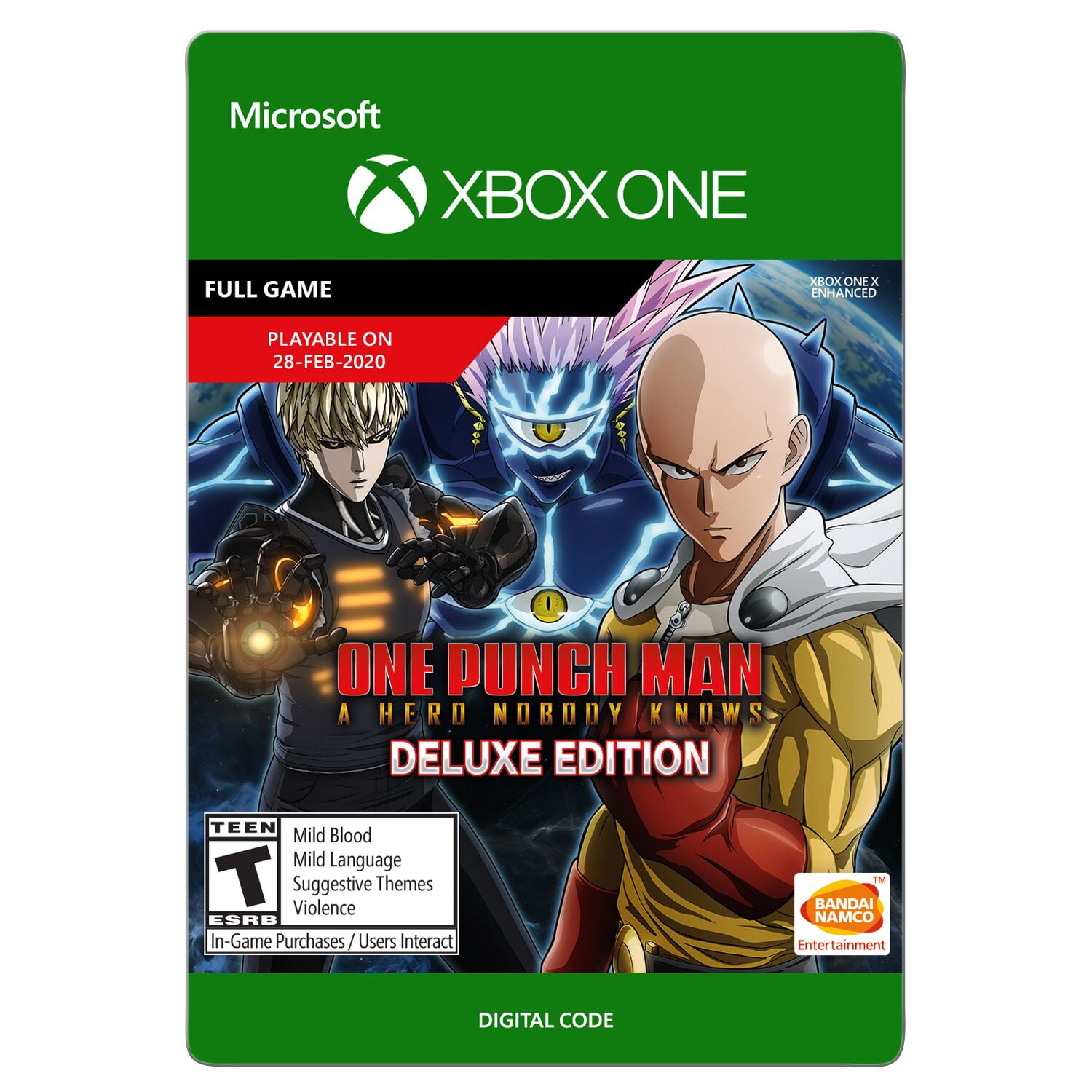 One Punch Man A Hero Nobody Knows Deluxe Edition Bandai Namco